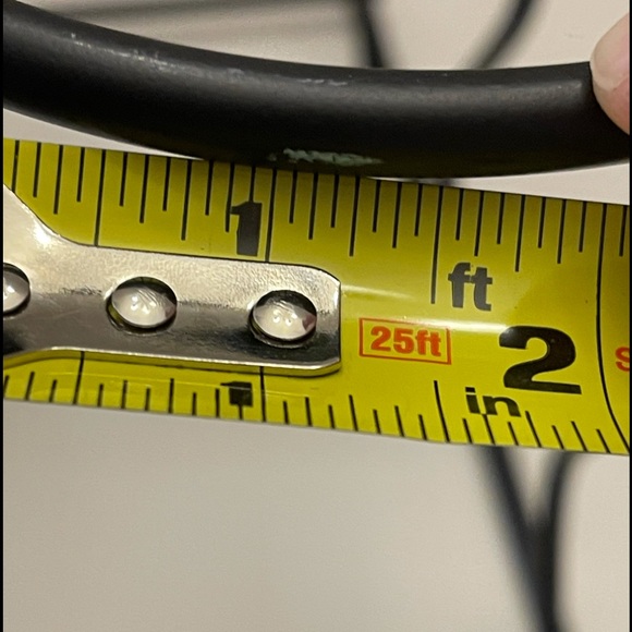 Wine Rack Metal Holds 6 Bottles and 6 Markers for Wine Glasses - Picture 6 of 7